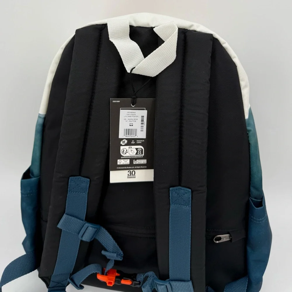 Eastpak Padded Day Pak'r Backpack Jaws Poster JS0A85MA Very Hard To Find New NWT